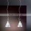 Modern Glass Lamp Shining and Lovery Flower Shape Pendent Lighting Distributor Suspension Lights Decorate Your Home and Hotel