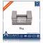 OIML standard stainless steel 20kg rectangular weight, F1 F2 M1 calibration weights, SS weight F2