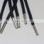 Bullet tips promotional sell locking shoelace custom shoelace charms metal