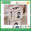 Wholesale factory direct sales Old wood products European style clock pendulum table wooden products and crafts calendar