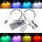 Car color changing led light 5050 rgb color halo rings