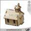 Piano and House Shape Wooden Puzzle Music Box