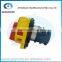 LW26-25/2GS High quality dc voltage automatic electrical changeover rotary cam switch two poles 25A sliver point contacts