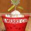 Christmas wrapper design customized paper laser cut birthdy party cake wrappers decorations