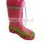 2015 pink knee high kids boots factory