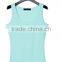 2015 Latest style of Ladies cotton vest with quick dry and moisture transfer function