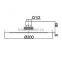 Round Stainless steel shower head with watermark ARS0801Y