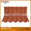 Construction material colorful heat resistant corrugated stone coated metal roofing tiles
