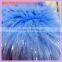 long pile faux lurex craft fur fabric