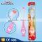 Promotional customized Logo Printed cute design mini toothbrush