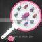 Mini pp Custom Printed Folding Hand Fan/custom Chinese Personalized Plastic Hand Fan