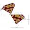 Red Colored Super Man Cufflink