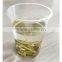 Custome printed disposable airline plastic PP cups with lid 50ml 90ml 170ml 200ml 220ml 250ml 360ml 390ml 400ml 430ml