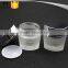 15ml 30ml 100ml glass lotion bottle 50ml triangle shape cream glass jar with lid