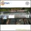 PVC profile screw barrel for parallel twin screws extruder plastic machine