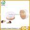 Top quality golden stamping recycled chocolate gift box small white round gift boxes with ribbon bow