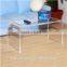 shenzhen factory curved multi funciton clear rectangle acrylic console table/transparent acrylic coffee table