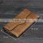 Genuine Cowhide Leather Wallet,Long Casual Wallet