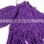 Winter knitted purple hat and scarf set wholesale colorful hat and scarf sets
