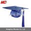 wholesale best price Children Graduation Cap and Gown Shiny Royal Blue