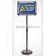 Executive menu holder Poster Stand metal restaurant menu stand