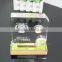 Custom free desktop crystal bedside table clocks