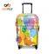 Luckiplus Colorful Transfer Printed Luggage Cover For Luggage Decoration