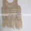 factory supply hand crochet tank top for baby