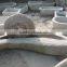 antique millstone roller