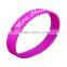 OEM design silicone charm bracelet