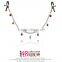 Heathful Lesbian sex toys Stainless Steelnipple Clamp, Long Chain Clips Adjustable Bell Nipple Clamps Shaking Stimulate