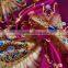 Wheel Jewellery Printed Elastic Silk Fabric