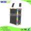 6.5 inch mini portable wooden active battery speaker with rechargeable battery and mic