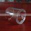 cylinder shape high white glass 350ml glass cup candle