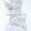 Small size Mini Angel sitting on heart-shaped stone statuette for sale                        
                                                Quality Choice