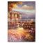 ROYIART landscape Mediterranean oil painting on canvas #0077