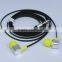 latest metal cool in ear earbuds/earphone super bass wired earphones disney audit factory