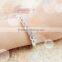 BlingBling High Polished Bracelets Jewelry Hollow Rectangle Piercing Crystal Beads Fashion Alloy Bangles For Women