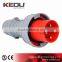 KEDU 3P+PE IP67 long-time durable Industrial Power Plug