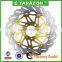 Front wheel wave racing brakes and rotors discs