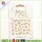 latest and fashionable nfc art nail sticker ,nail sticker