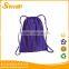 HOT SALE!!! polyester waterproof drawstring shoe backpack