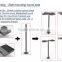 Wholesale 120w Square parking lot led street light