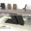 TB 2m latest table TL shape wooden dining table