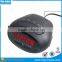 USB Red LED Clock Radio & AM/FM Radio with Digital Shower