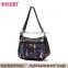 vivisecret 2015 new design teen handbags with flower on the front of handbag