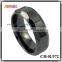 fashional women black ceramic ring for unisex