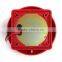 Red color Round 6" Aluminum Alloy Gong Waterproof Electric Fire Alarm Bell