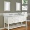 70" Double Sink Pearl WHITE Traditional Bathroom Vanity/Bathroom Furniture/Bathroom Cabinet LN-T1183