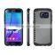 New tough/ combo/ hybrid protective case for samsung galaxy s7 edge mobile phone case